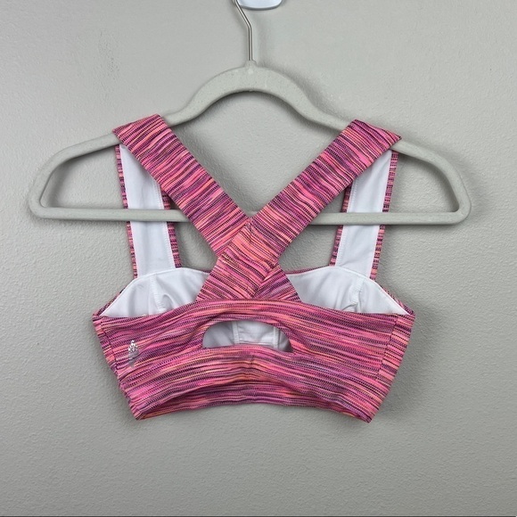Free People Movement Roll Out Pink Combo Sports Bra - Picture 3 of 6